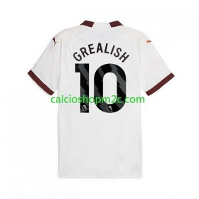 Manchester City Jack Grealish 10 Maglia Trasferta 2023/2024 Manica Corta